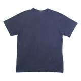 REEBOK Mens T-Shirt Blue L