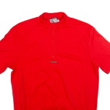 XWAVE Cycling Mens Jersey Red 1/4 Zip XL