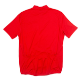 XWAVE Cycling Mens Jersey Red 1/4 Zip XL