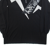 MASSER Mens Jersey Black 1/4 Zip L