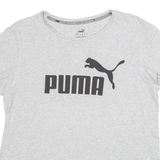 PUMA Womens T-Shirt Grey UK 16