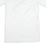 England Mens T-Shirt White Collared M