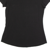 PUMA Womens T-Shirt Black UK 6