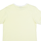 ELLESSE Womens T-Shirt Yellow S