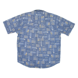 MUNSINGWEAR Fishing Mens Shirt Blue M