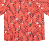 PARADISE COLLECTION Mens Shirt Red Check L