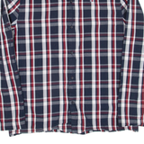 TOMMY HILFIGER Mens Shirt Blue Check Long Sleeve M