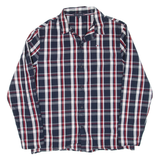 TOMMY HILFIGER Mens Shirt Blue Check Long Sleeve M