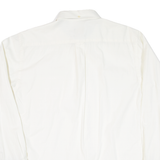 MCGREGOR Mens Plain Shirt White Long Sleeve L