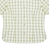 JACK WOLFSKIN Womens Shirt Green Check UK 16