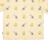 BUNDABERG Ginger Beer Mens Shirt Yellow S