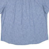 GAP Mens Plain Shirt Blue 2XL