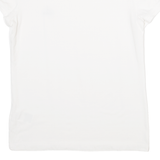ADIDAS Womens T-Shirt White UK 12
