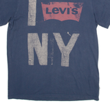 LEVI'S New York Mens T-Shirt Blue M