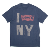 LEVI'S New York Mens T-Shirt Blue M