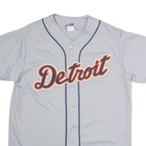 MAJESTIC Detroit Tigers Alternate Mens Jersey Grey USA M