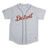 MAJESTIC Detroit Tigers Alternate Mens Jersey Grey USA M