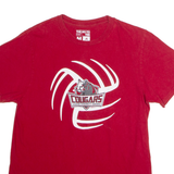 ADIDAS Indiana University Kokomo Cougars Mens T-Shirt Red USA Crew Neck M