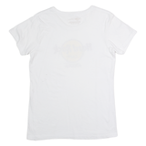 HARD ROCK CAFE Budapest Womens T-Shirt White Crew Neck L