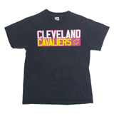 MAJESTIC Cleveland Cavaliers #5 Smith Mens T-Shirt Black USA Crew Neck M