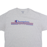 CHAMPION Sierra College Mens T-Shirt Grey USA Crew Neck XL