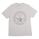 TRUE RELIGION Mens T-Shirt Grey Crew Neck M