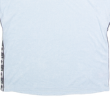 JUICY COUTURE Towelling Womens T-Shirt Blue Crew Neck XL