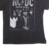 AC/DC Highway To Hell Mens Band T-Shirt Black Crew Neck L