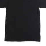 THE ROLLING STONES North American Tour 1975 Mens Band T-Shirt Black Crew Neck M