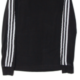 ADIDAS ORIGINALS Womens T-Shirt Black Long Sleeve UK 6