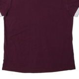 ADIDAS ORIGINALS Womens T-Shirt Purple UK 4