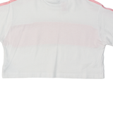 ADIDAS ORIGINALS Cropped Girls T-Shirt White 9-10Y
