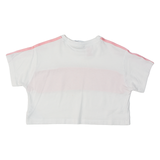 ADIDAS ORIGINALS Cropped Girls T-Shirt White 9-10Y
