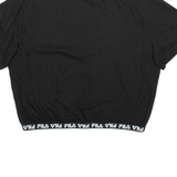 FILA Cropped Womens T-Shirt Black L