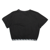 FILA Cropped Womens T-Shirt Black L