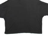 PUMA Cropped Womens T-Shirt Black L