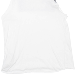 VANS Womens Vest White Sleeveless XS