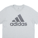 ADIDAS Mens T-Shirt Grey L