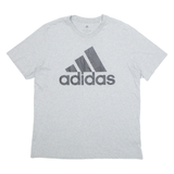 ADIDAS Mens T-Shirt Grey L