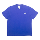 ADIDAS Mens T-Shirt Blue M