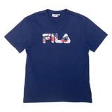 FILA Mens T-Shirt Blue S