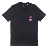 ADIDAS Smile Womens T-Shirt Black S