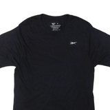 REEBOK Womens T-Shirt Black M