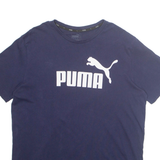 PUMA Mens T-Shirt Blue L