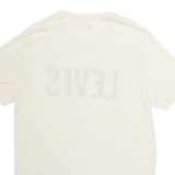 LEVI'S Mens T-Shirt Cream M