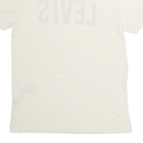LEVI'S Mens T-Shirt Cream M