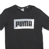PUMA Mens T-Shirt Black XS
