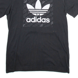 ADIDAS Mens T-Shirt Black S