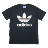 ADIDAS Mens T-Shirt Black S