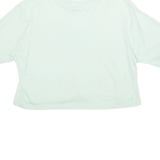 PUMA Cropped Womens T-Shirt Green M